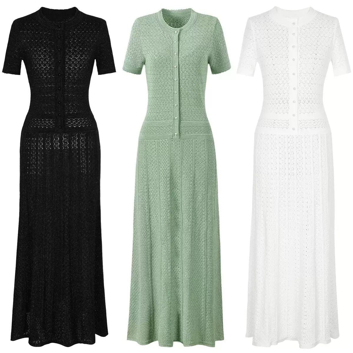 Maison Crochet Maxi Dress