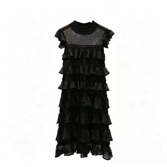Layered Ruffle Elegance Dress
