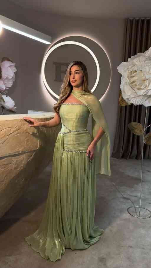 Celeste Crystal Gown
