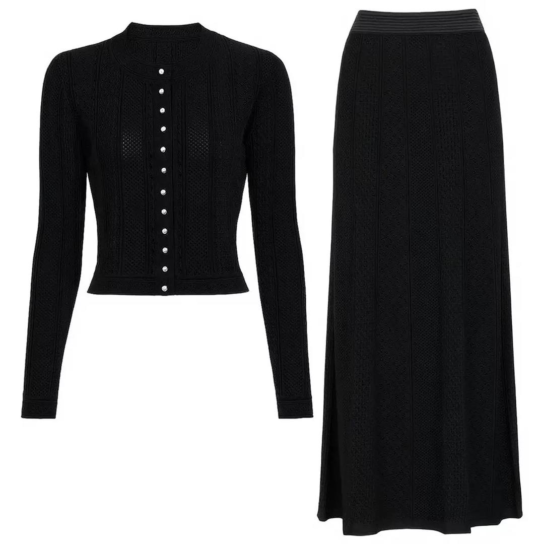 Pearl Essence Knit Co-Ord Set