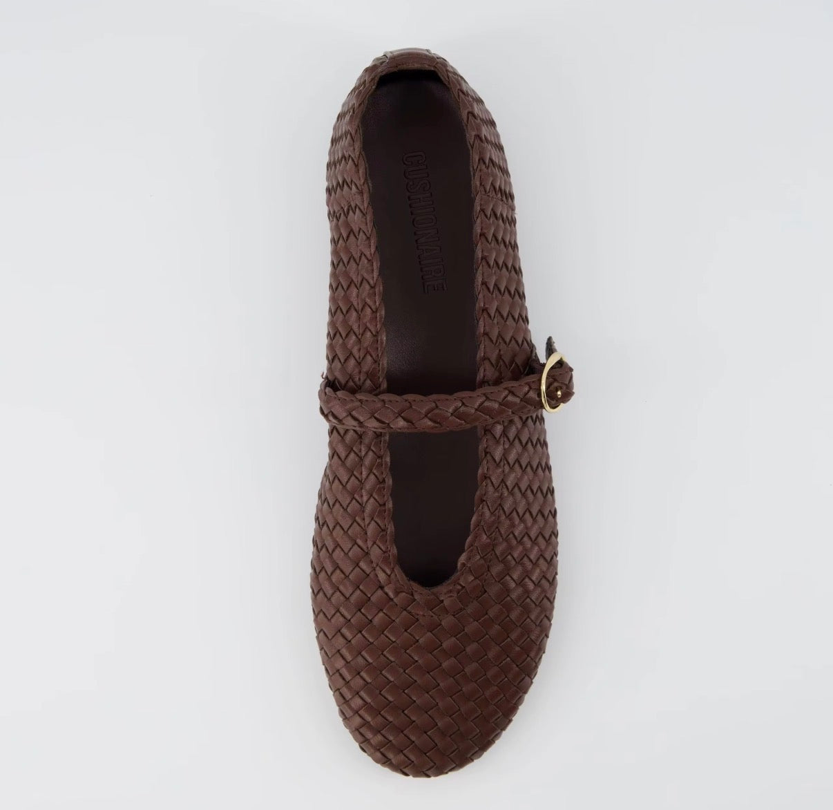 Woven Strap Ballet Flats