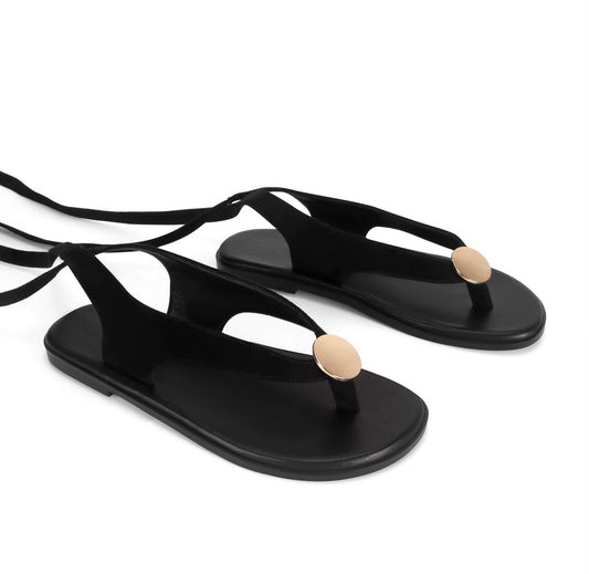 Golden Charm Sandals