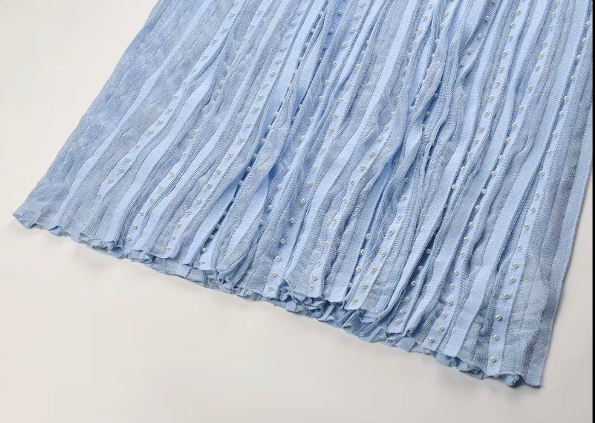 Blue Pearl Elegance Dress