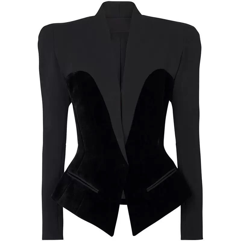 Midnight Velvet Blazer