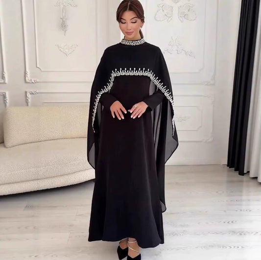 Midnight Crown Abaya