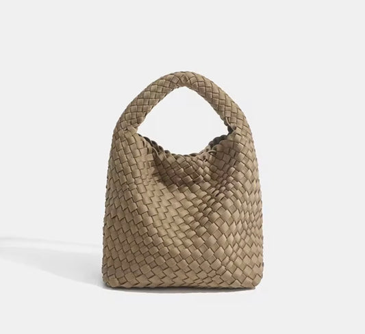 Luna Woven Hobo Bag