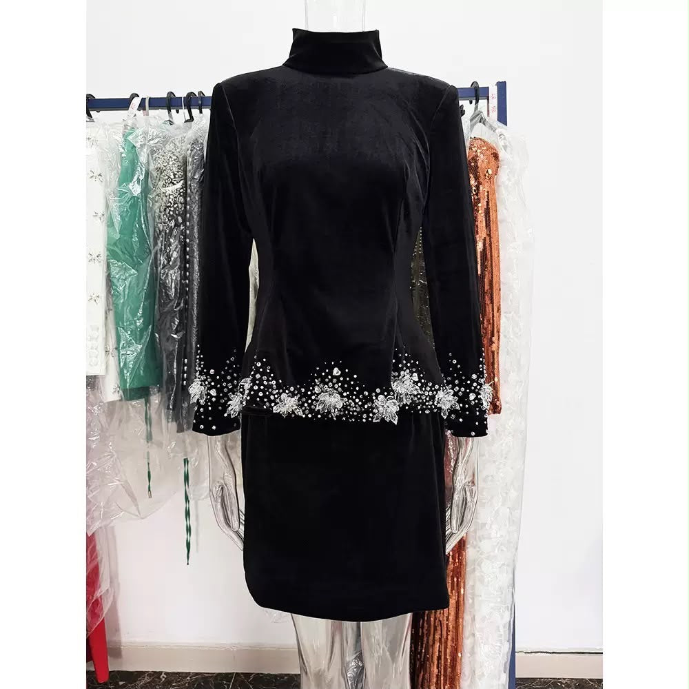 Éclat Crystal Velvet Set