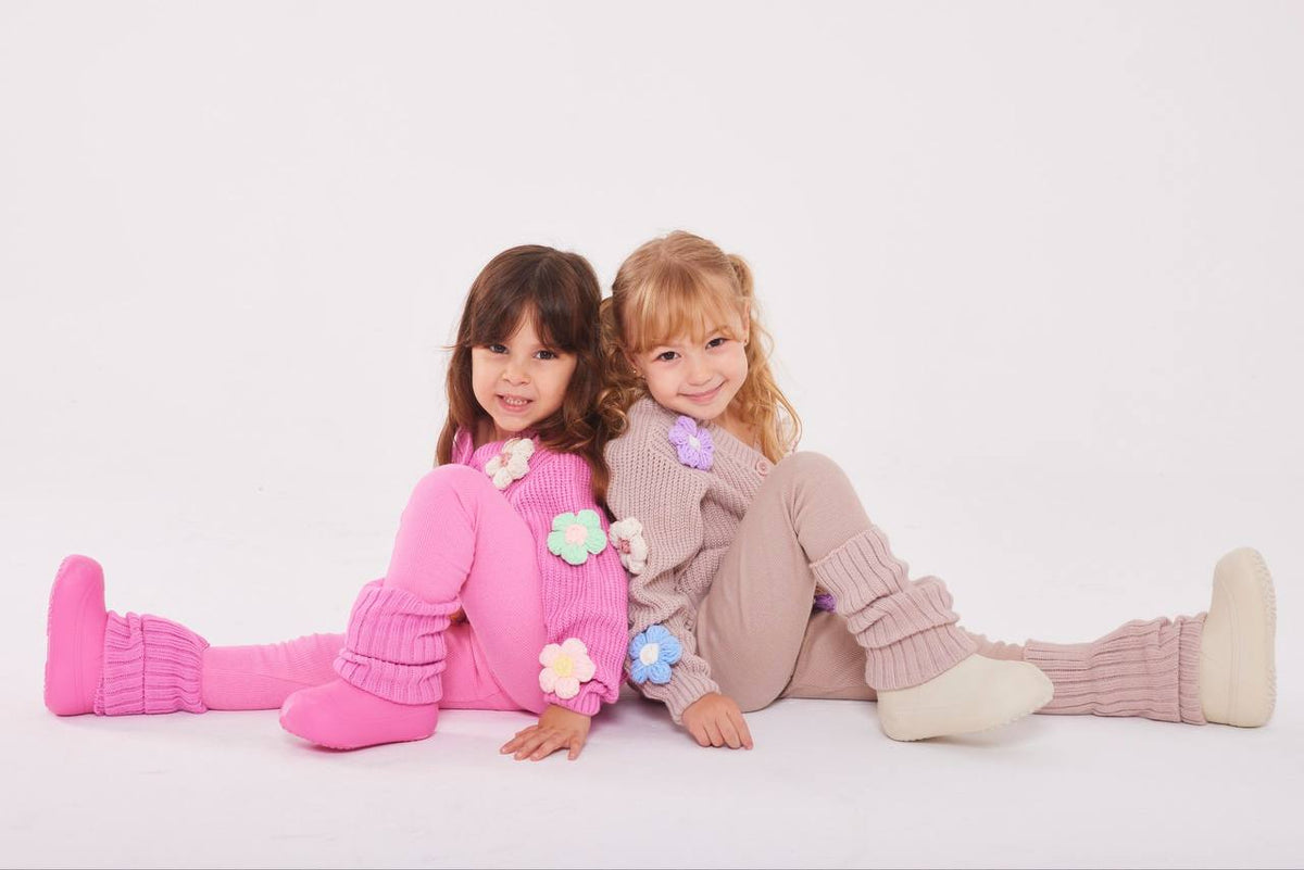 Bloom Knit Cardigan Set
