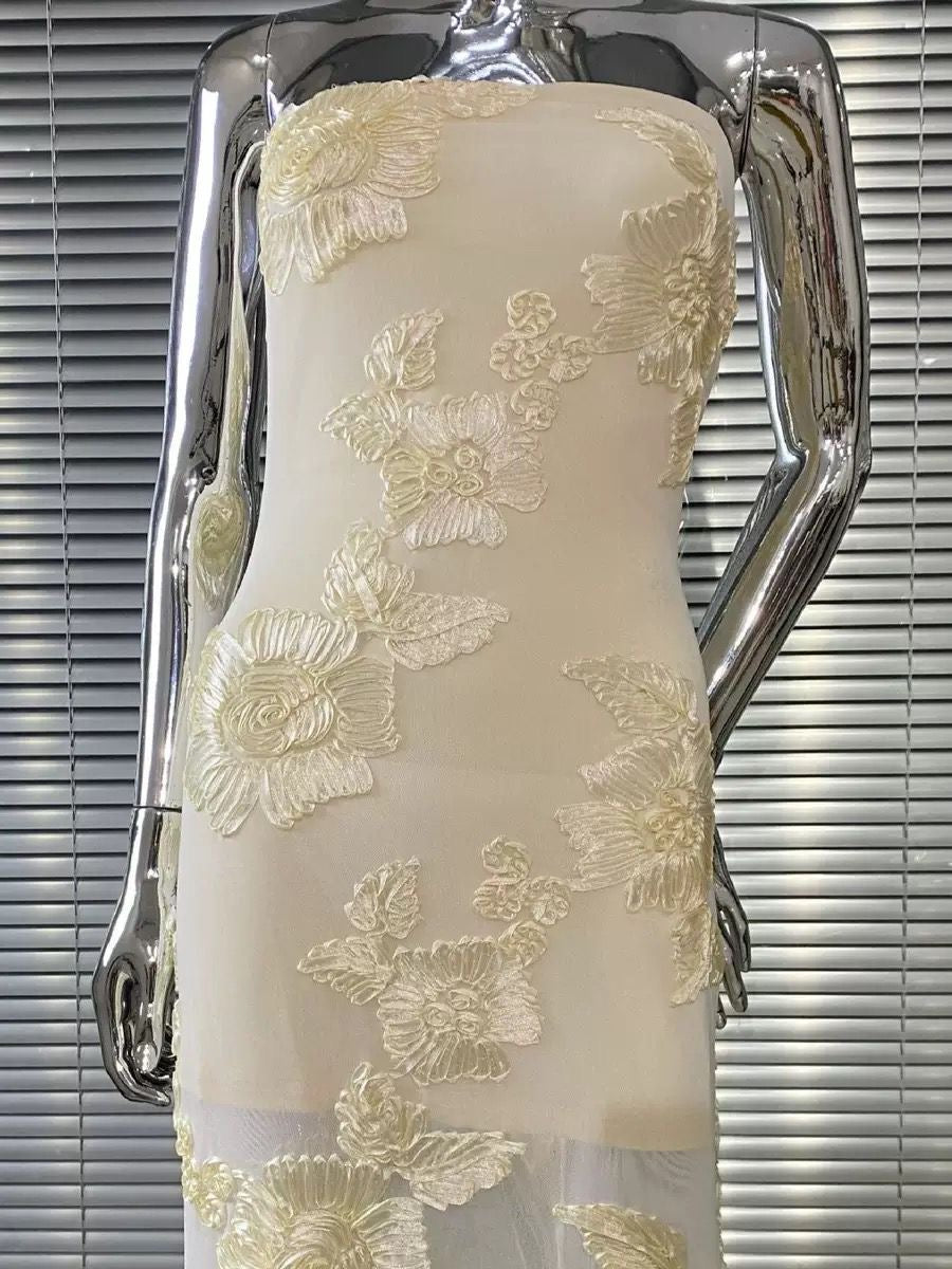 Ivory Blossom Gown