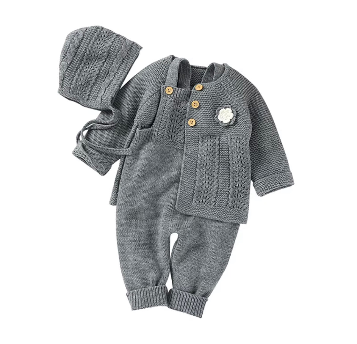 Little Blossom Knit Set