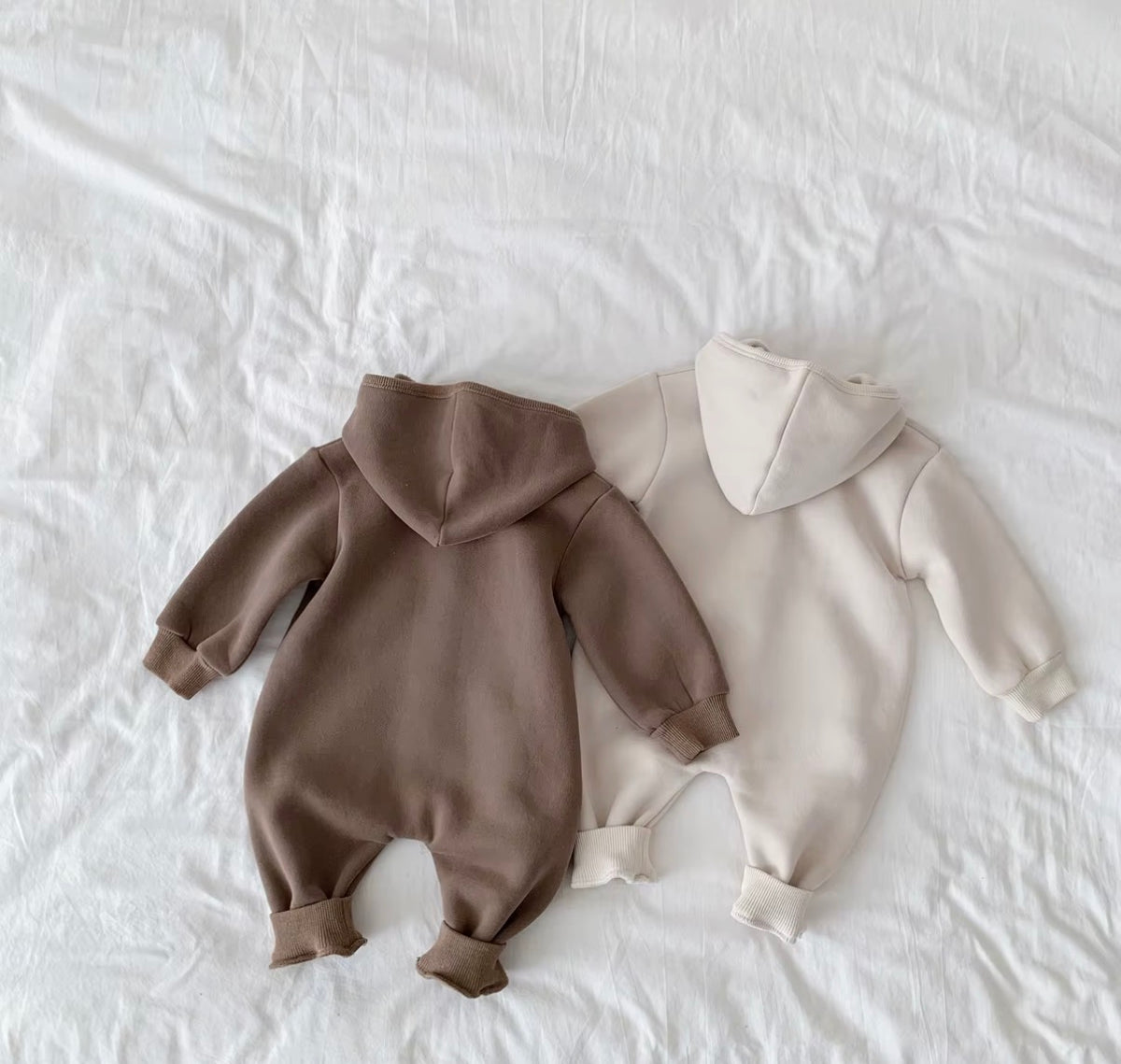 Teddy Hooded Romper