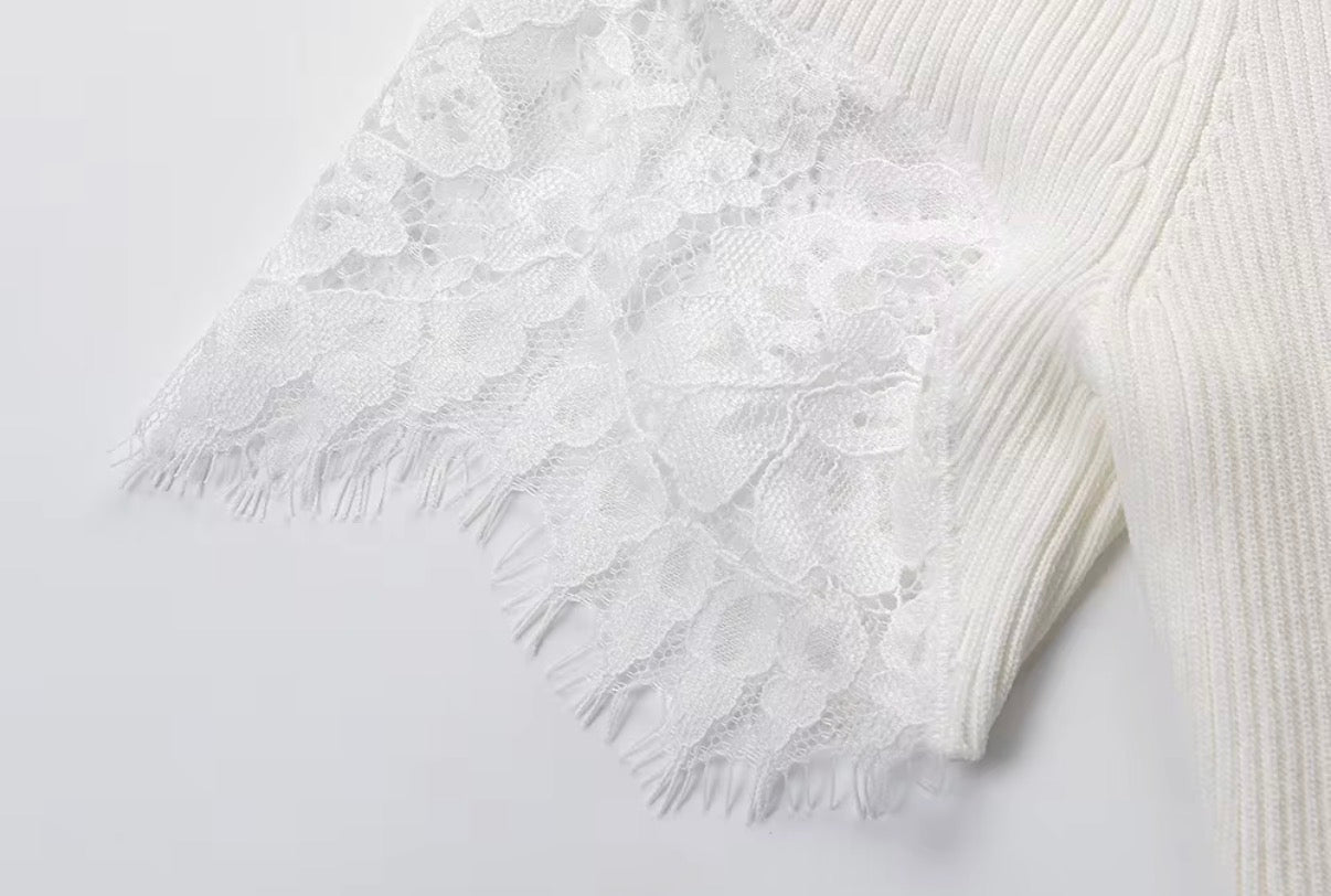 Ivory Lace Whisper Bodysuit