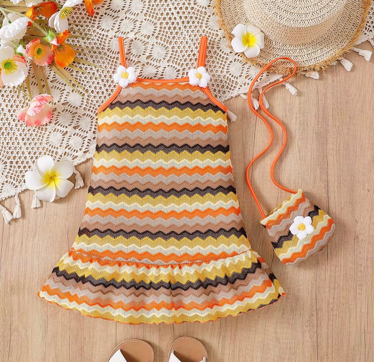 Sunset Daisy Dress