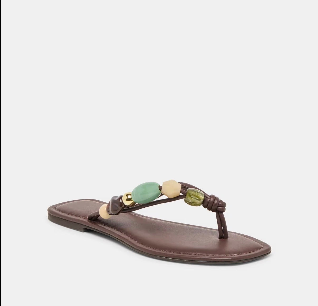 Gemstone Thong Slippers