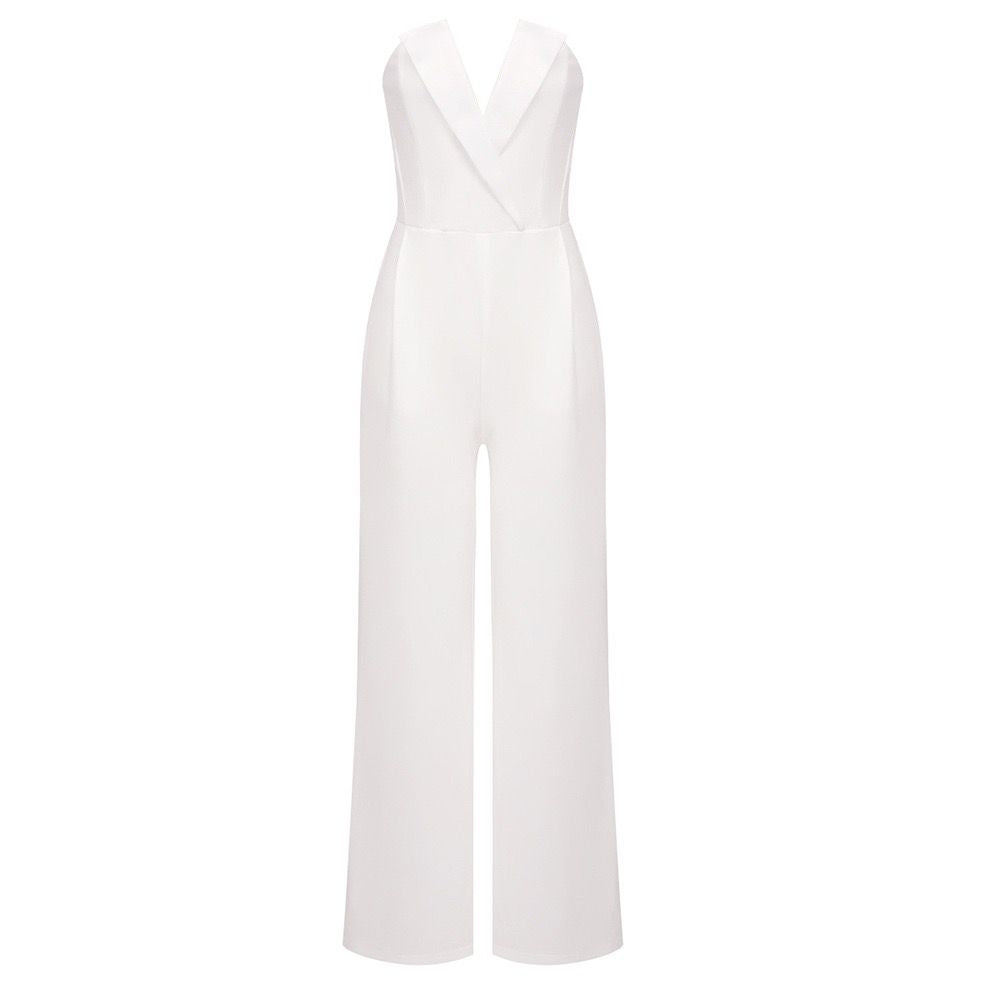 Luna Pearl-Illusion Jumpsuit