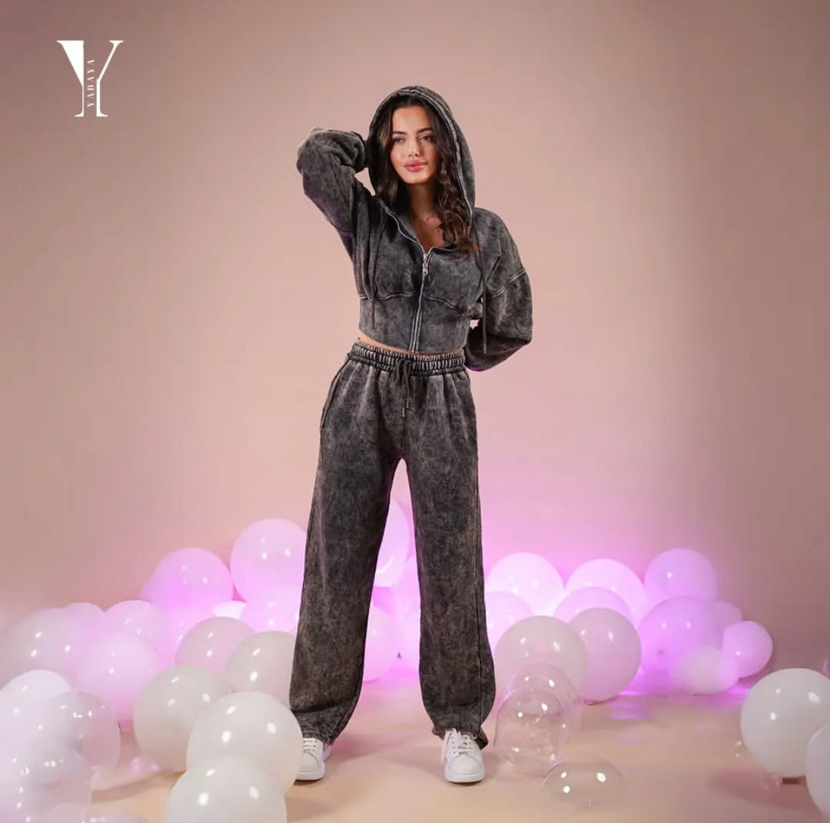 Vintage Acid-Wash Set