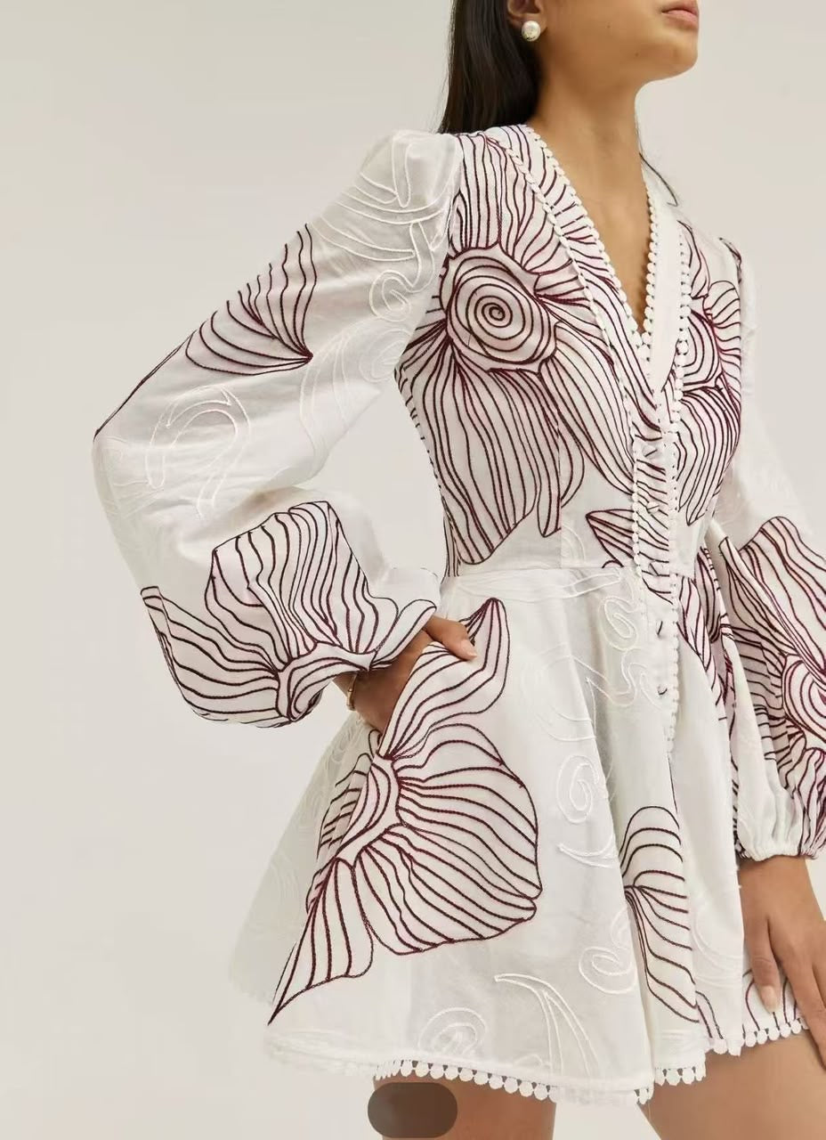 Amara Floral Mini Dress
