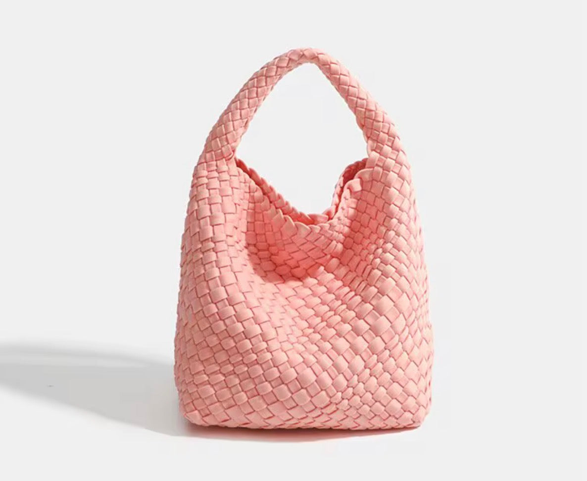 Luna Woven Hobo Bag