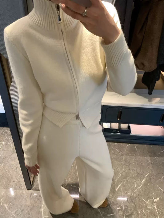 Milano Zip Knit Set