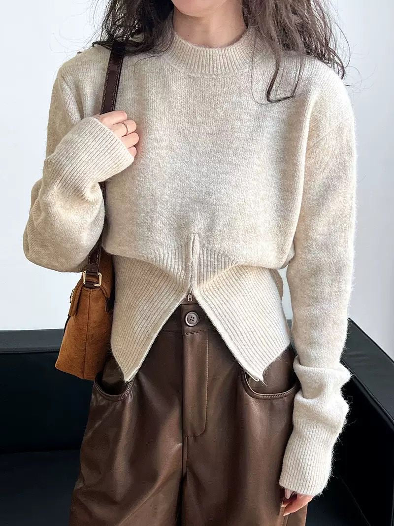 Everyday Chic Zip Sweater