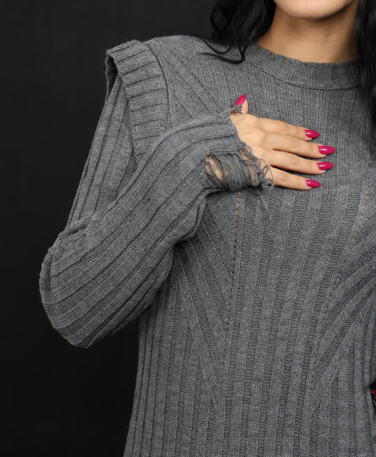 Rebel Edge Knit Dress