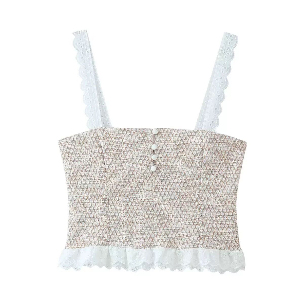 Pearl Ruffle Muse Set