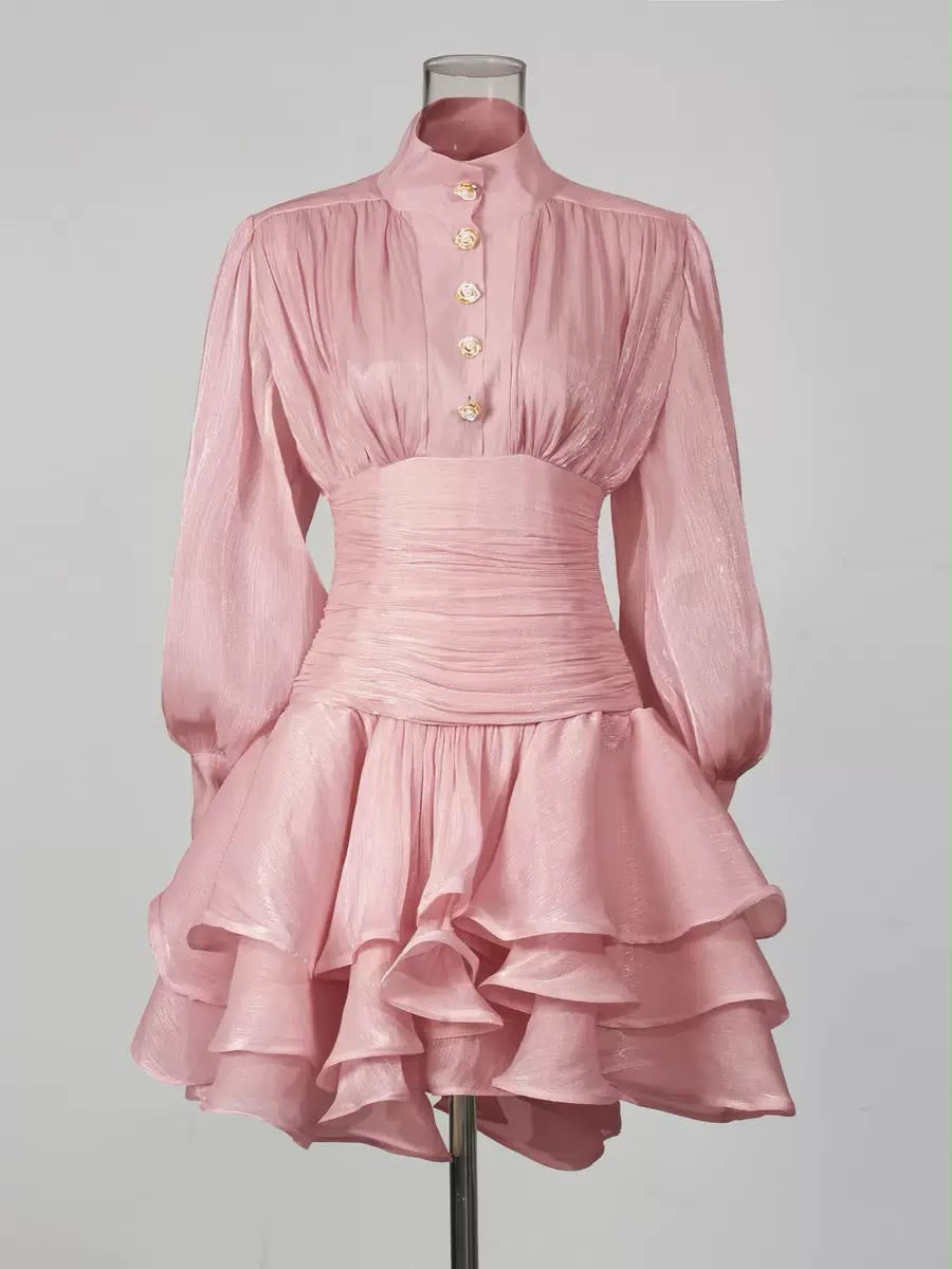 Roselle Ruffle Mini Dress