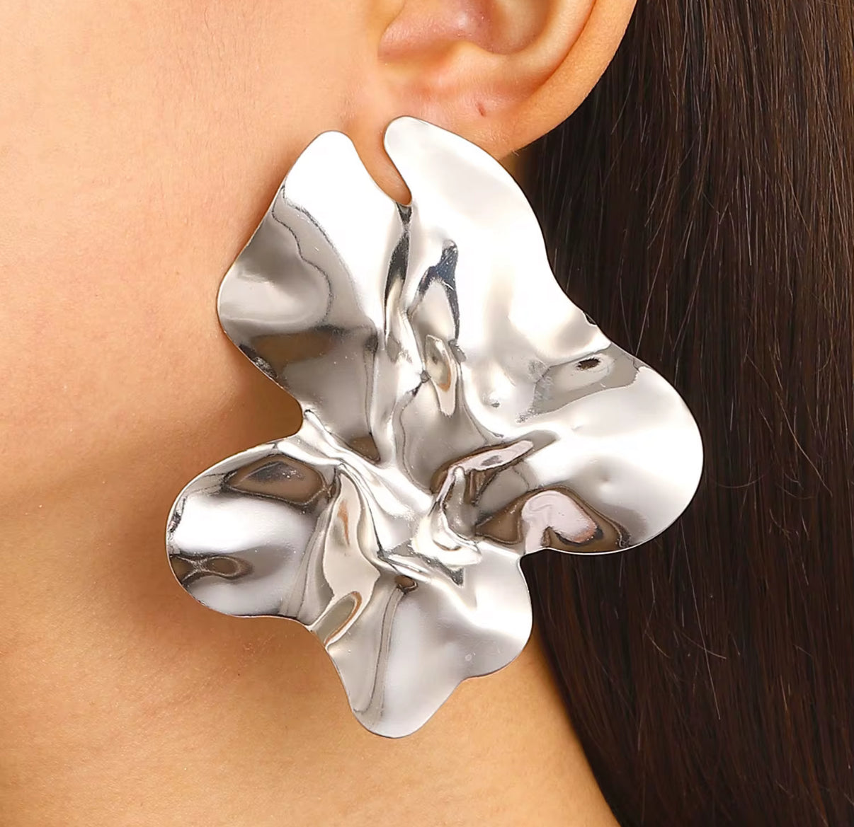 Golden Bloom Earring