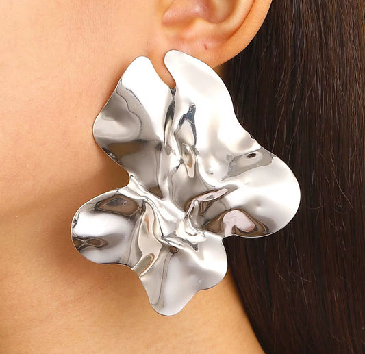 Golden Bloom Earring