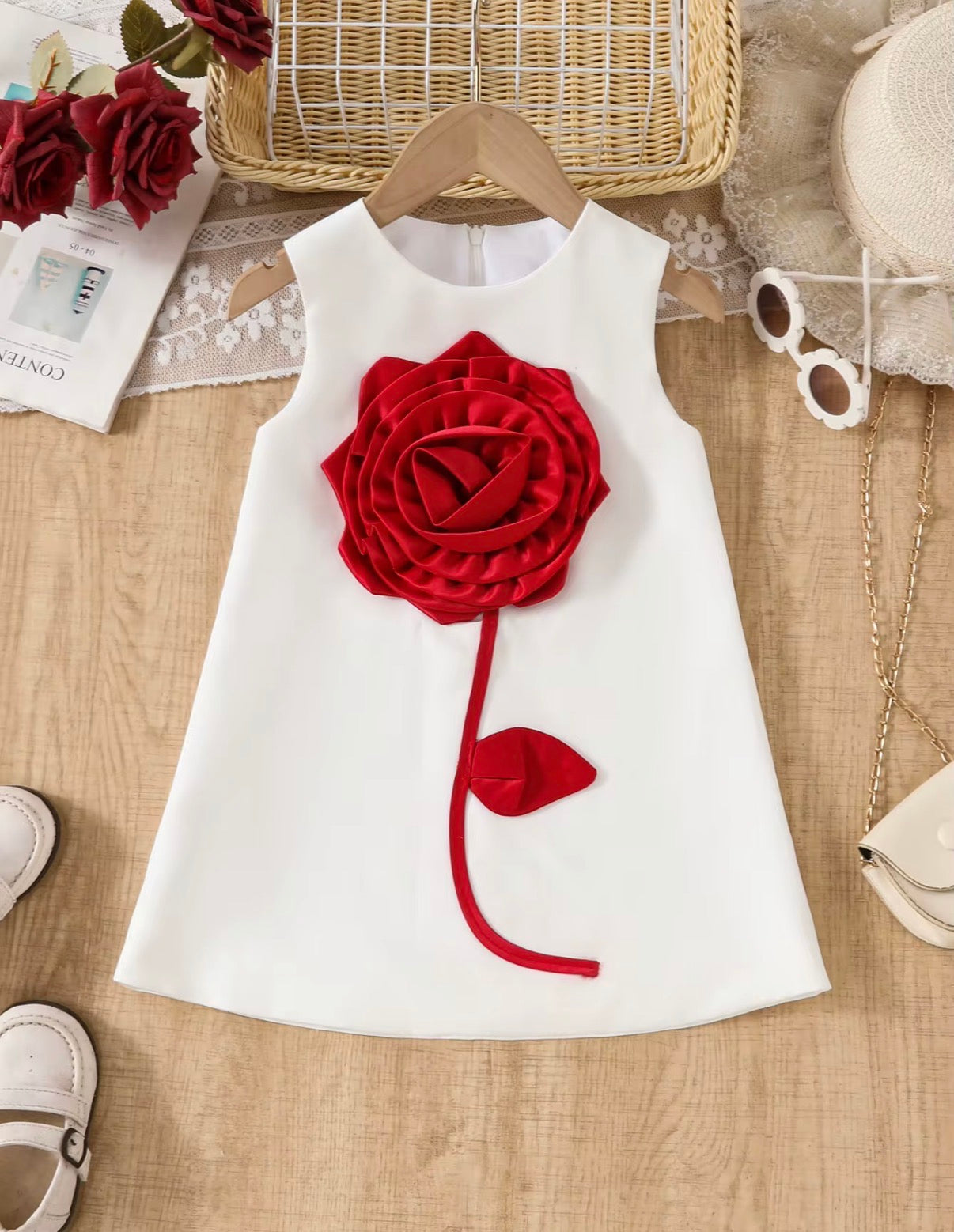 Scarlet Rose Dress
