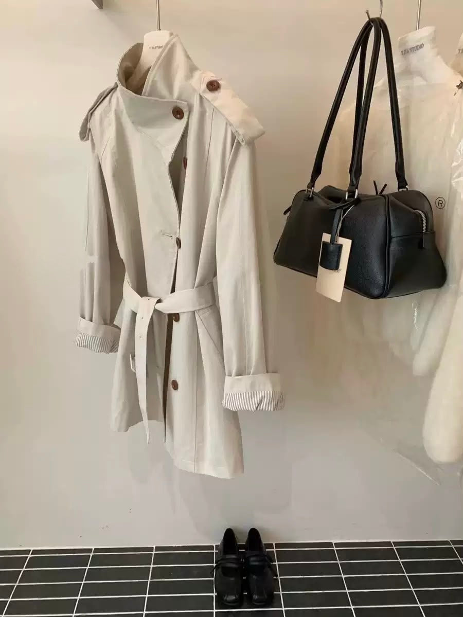 Sloane Belted Trench Coat