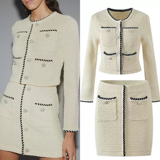 Riviera Textured Pearl Button Set