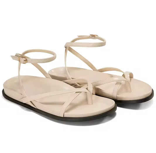 Minimal Strap Ankle Sandals