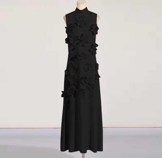 Petal Bloom Maxi Dress