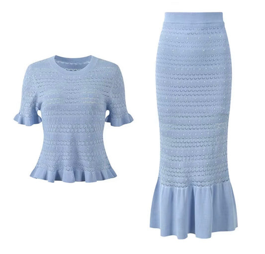Crystal Knit Mermaid Set