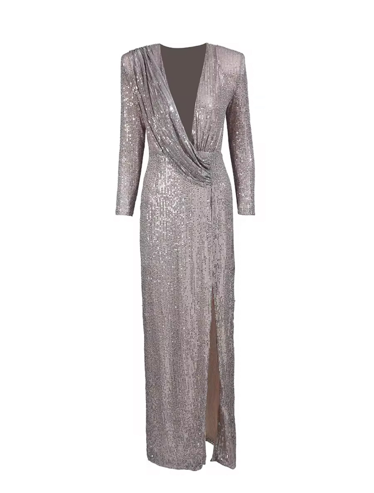 Silver siren dress