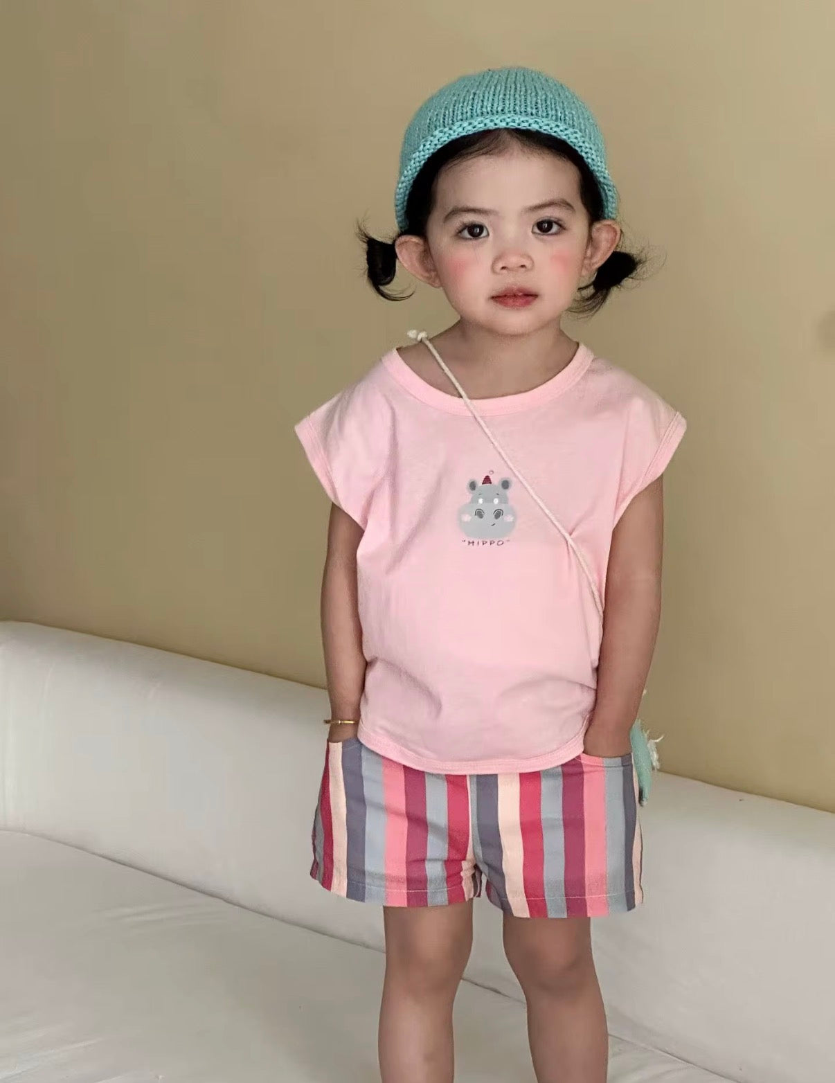 Pastel Stripe Pals Set