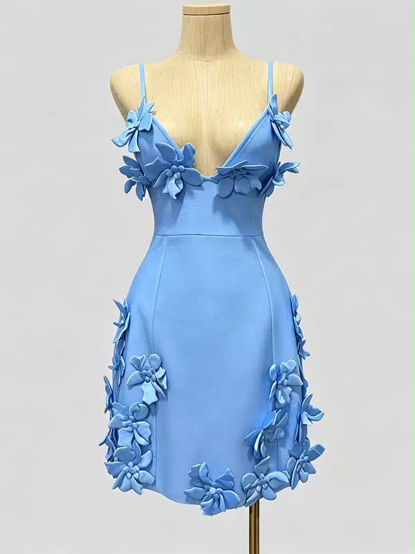 Blue Blossom Dress