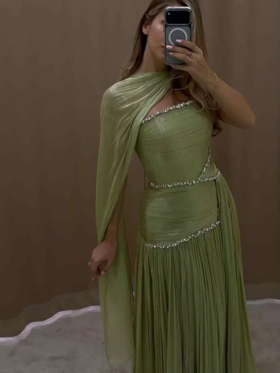 Celeste Crystal Gown