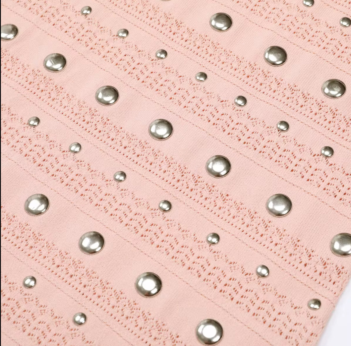 Celestial Studded Knit Dress