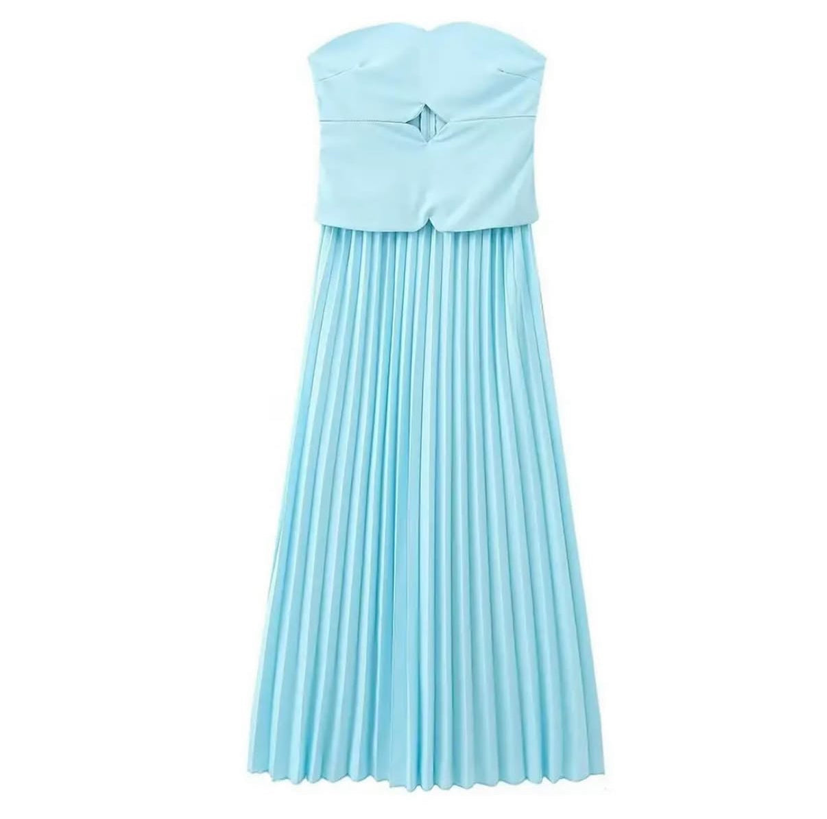 Sky Grace Pleated Dress
