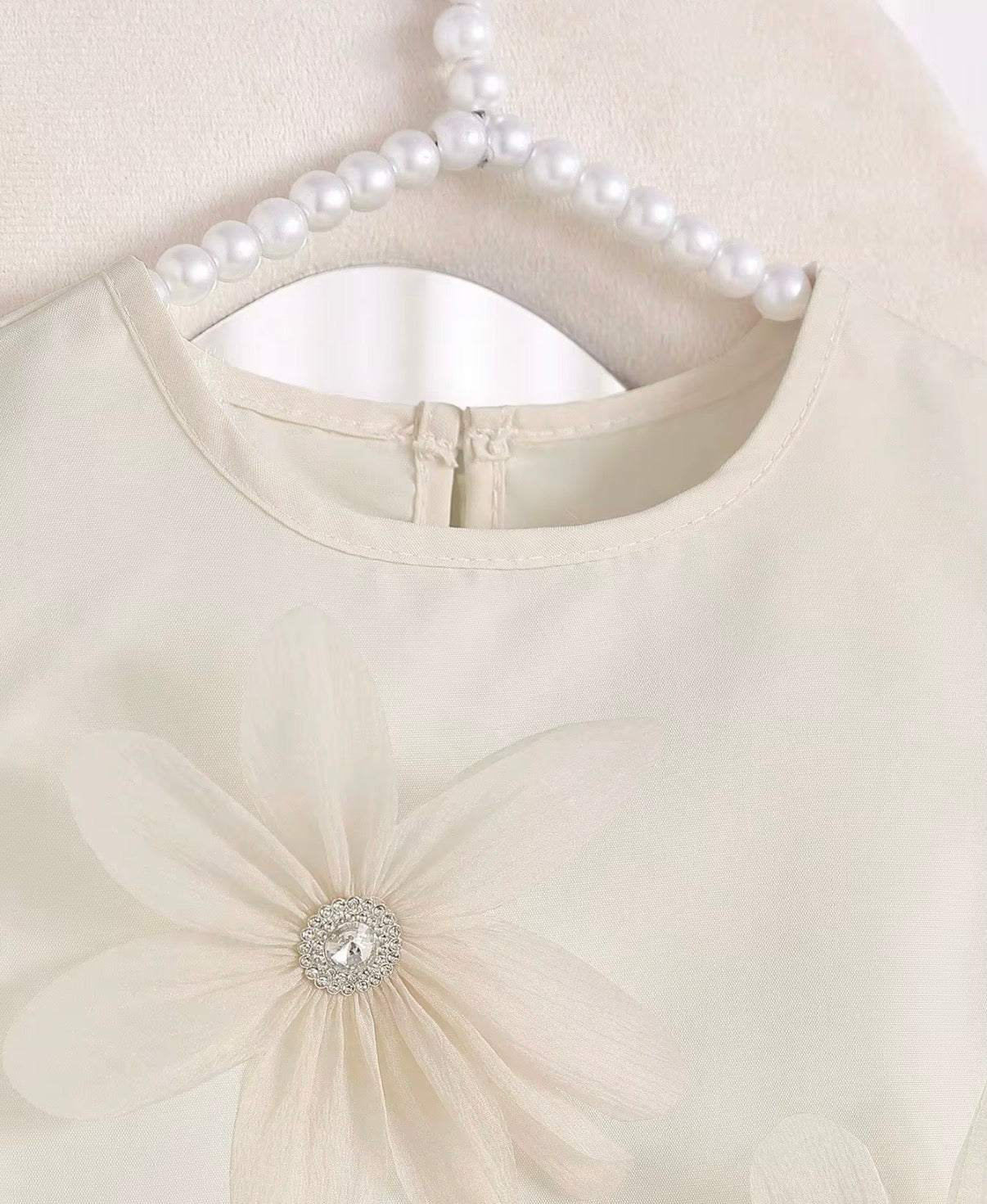 Ivory Blossom Skirt Set