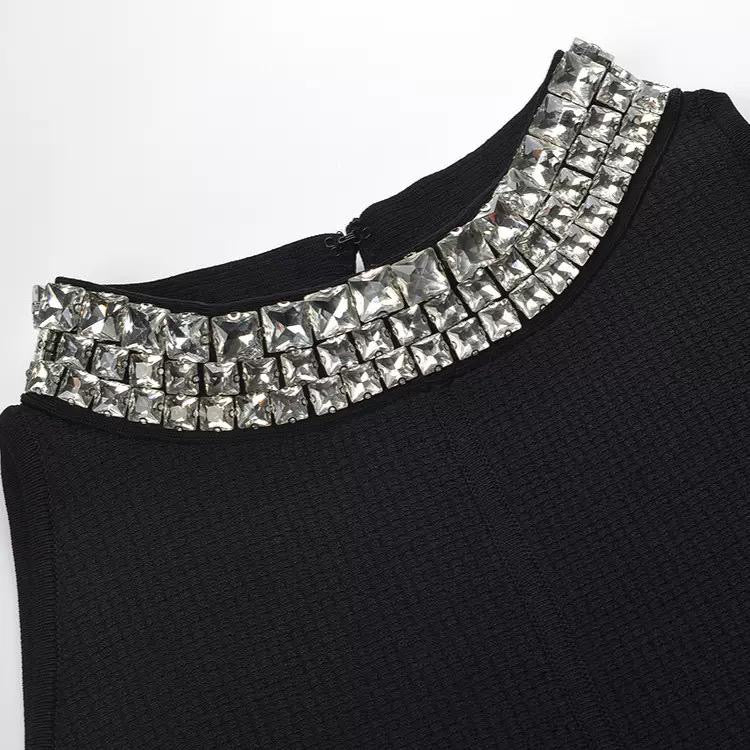 Crystal Halo Fit & Flare Dress