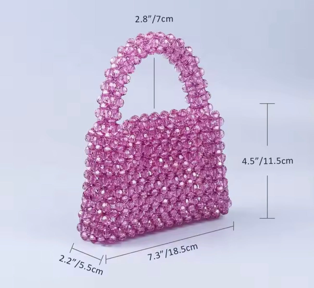 Crystal Beaded Mini Bag