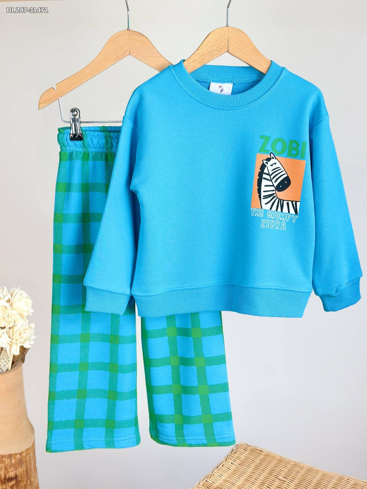 Zebra Pop Check Set