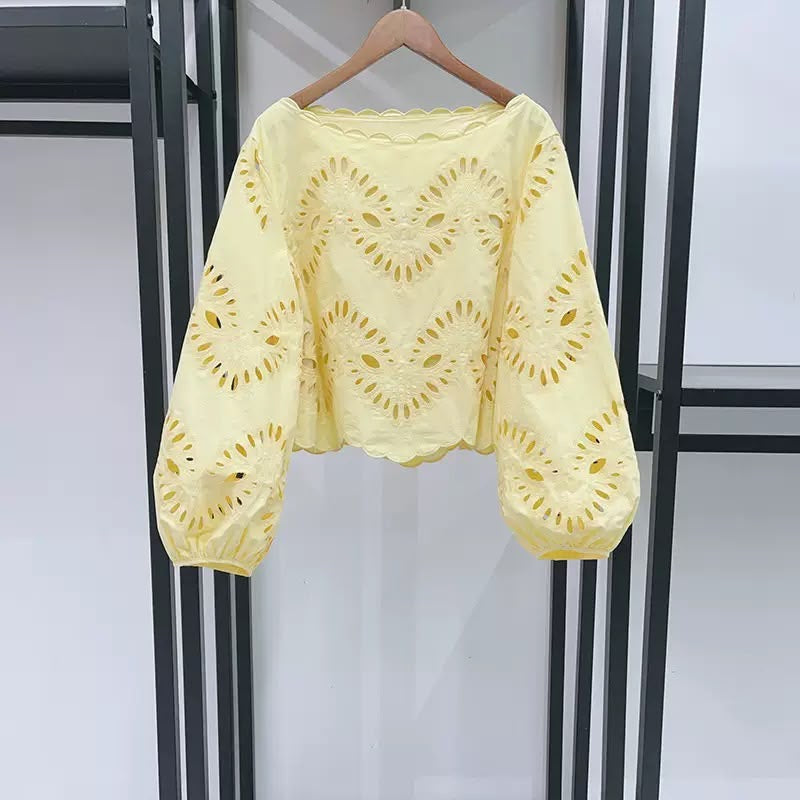 Limoncello Eyelet Set