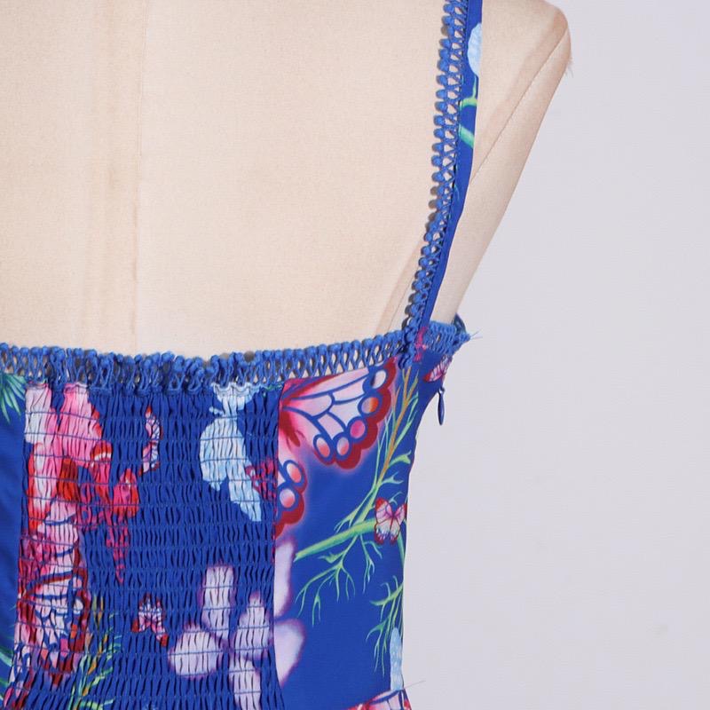 Tropical Butterfly Dream Maxi Dress