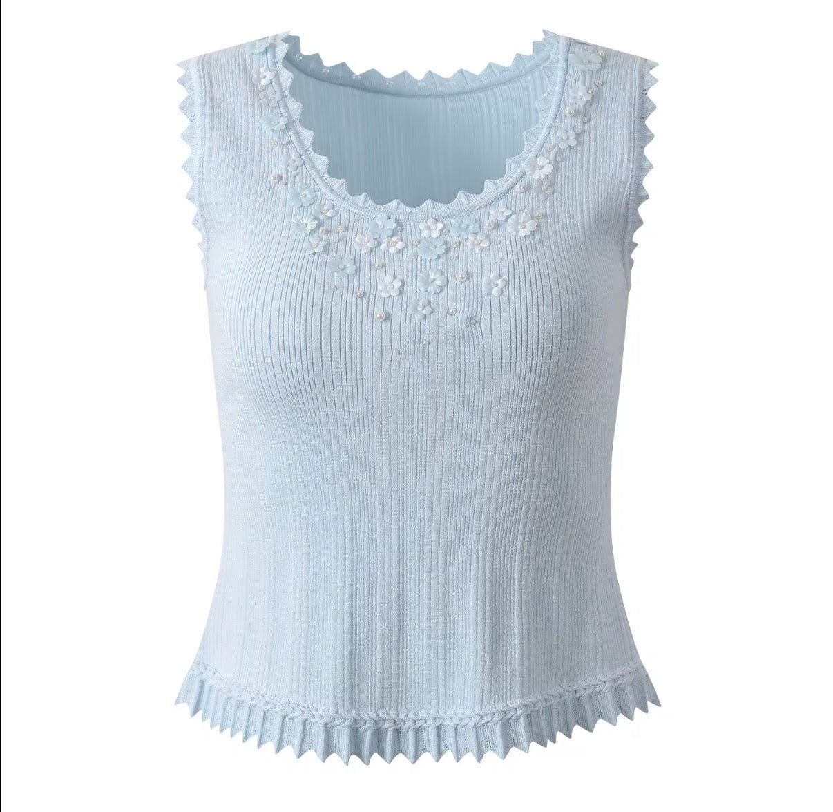 Blossom Pearl Knit Top