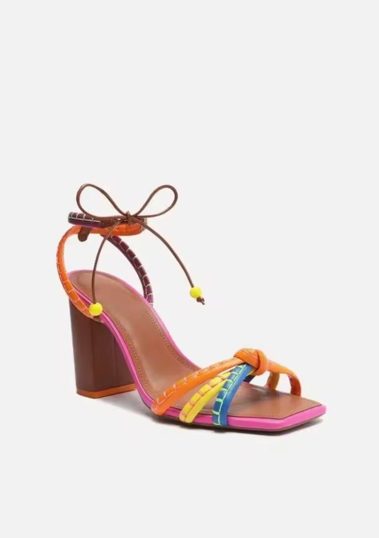 Sunset Carnival Heels