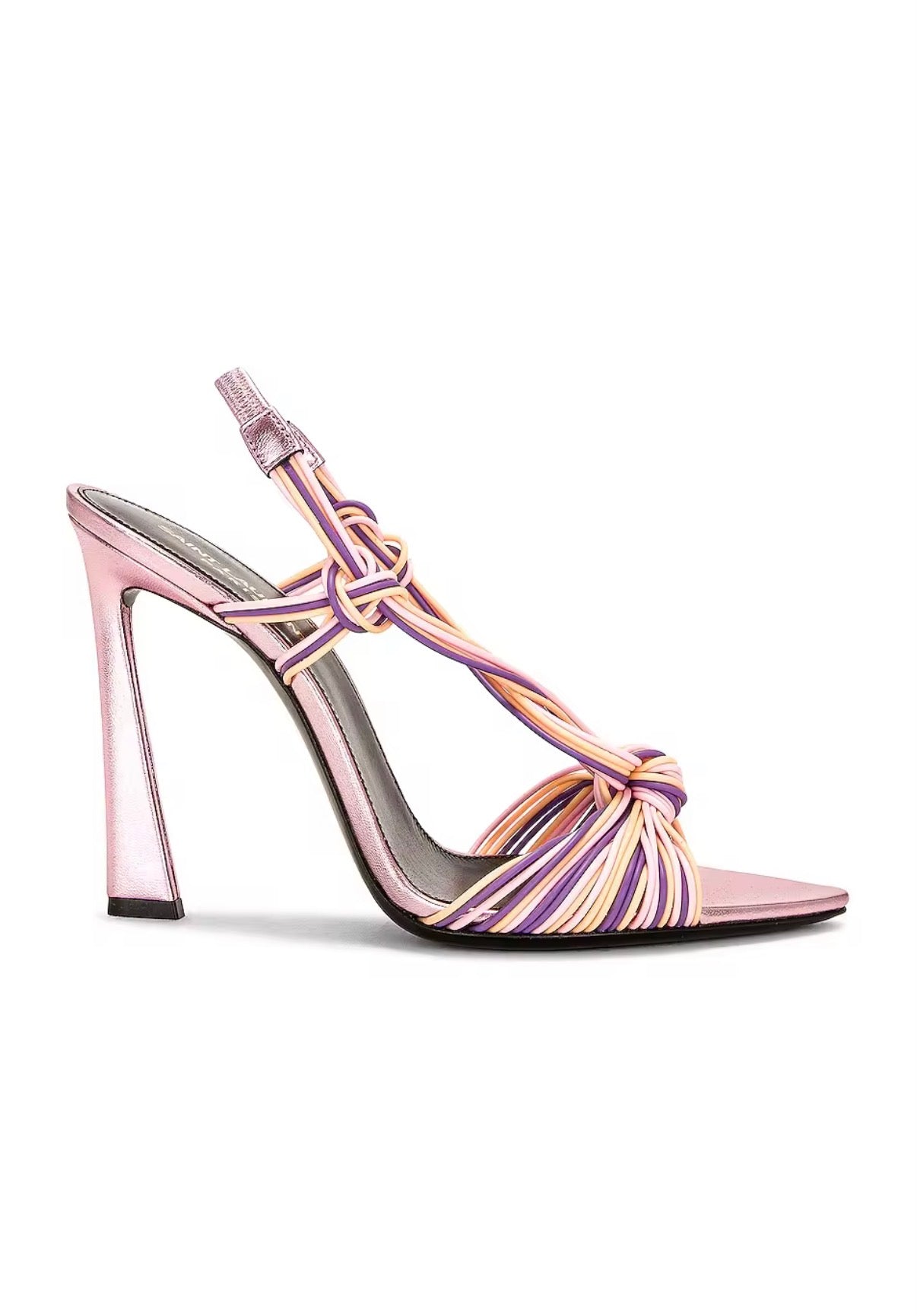 Neon Knot Heels